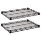 Alera Industrial Wire Shelving Extra Wire Shelves 36w X 24d Silver 2 Shelves/carton - Furniture - Alera®