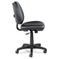 Alera Alera Interval Series Swivel/tilt Task Chair Bonded Leather Seat/back Up To 275 Lb 18.11 To 23.22 Seat Height Black - Furniture -