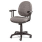 Alera Alera Interval Series Swivel/tilt Task Chair Supports 275 Lb 18.11 To 23.22 Seat Graphite Gray Seat/back Black Base - Furniture -