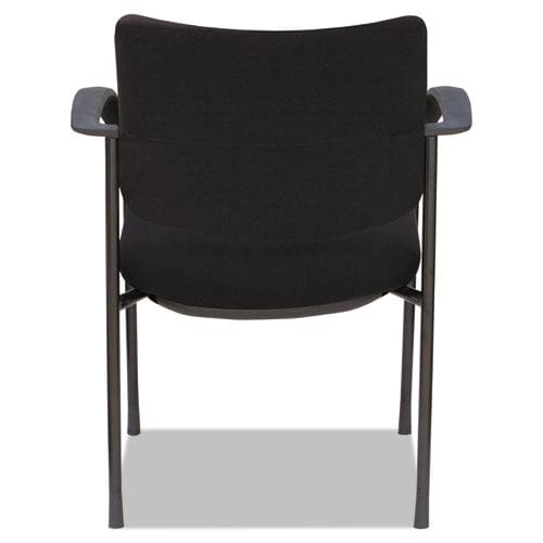 Alera Alera Iv Series Fabric Back/seat Guest Chairs 24.8 X 22.83 X 32.28 Black Seat Black Back Black Base 2/carton - Furniture - Alera®