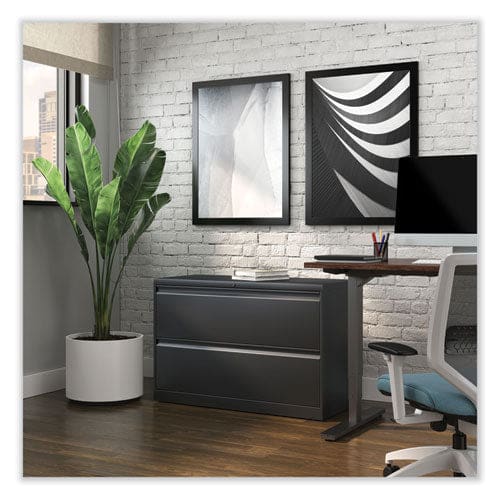 Alera Lateral File 2 Legal/letter-size File Drawers Charcoal 42 X 18.63 X 28 - Furniture - Alera®