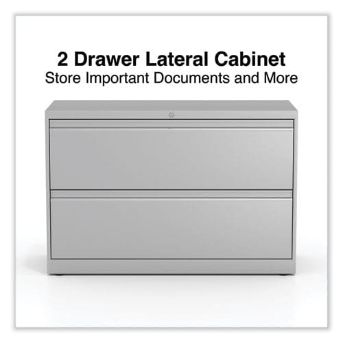 Alera Lateral File 2 Legal/letter-size File Drawers Light Gray 42 X 18.63 X 28 - Furniture - Alera®