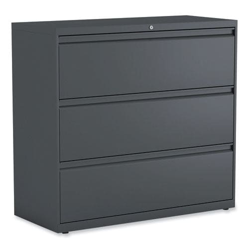 Alera Lateral File 3 Legal/letter/a4/a5-size File Drawers Charcoal 42 X 18.63 X 40.25 - Furniture - Alera®