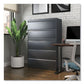 Alera Lateral File 5 Legal/letter/a4/a5-size File Drawers Charcoal 42 X 18.63 X 67.63 - Furniture - Alera®