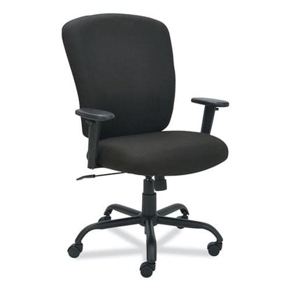 Alera Alera Mota Series Big And Tall Chair Supports Up To 450 Lb 19.68 To 23.22 Seat Height Black - Furniture - Alera®