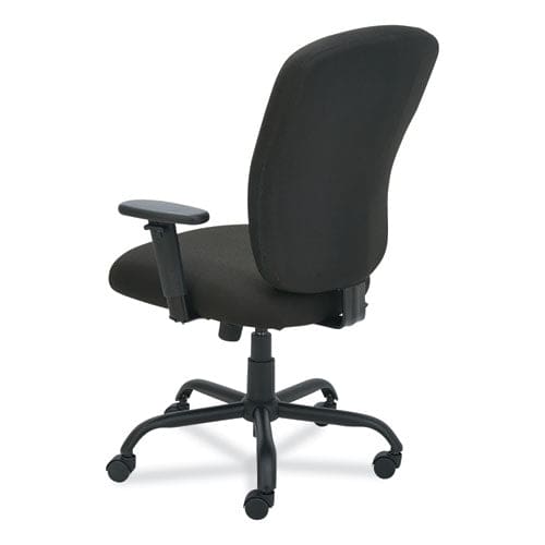 Alera Alera Mota Series Big And Tall Chair Supports Up To 450 Lb 19.68 To 23.22 Seat Height Black - Furniture - Alera®