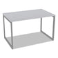 Alera Alera Open Office Desk Series Adjustable O-leg Desk Base 47.25 To 70.78w X 29.5d X 28.5h Silver - Furniture - Alera®