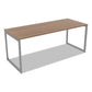 Alera Alera Open Office Desk Series Adjustable O-leg Desk Base 47.25 To 70.78w X 29.5d X 28.5h Silver - Furniture - Alera®