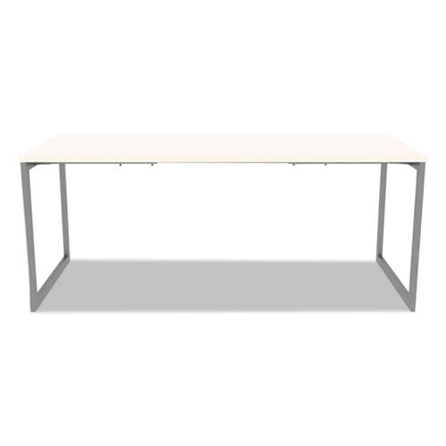 Alera Alera Open Office Desk Series Adjustable O-leg Desk Base 47.25 To 70.78w X 29.5d X 28.5h Silver - Furniture - Alera®