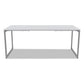 Alera Alera Open Office Desk Series Adjustable O-leg Desk Base 47.25 To 70.78w X 29.5d X 28.5h Silver - Furniture - Alera®