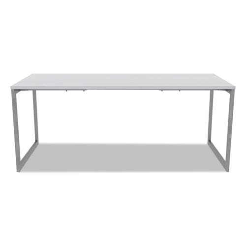 Alera Alera Open Office Desk Series Adjustable O-leg Desk Base 47.25 To 70.78w X 29.5d X 28.5h Silver - Furniture - Alera®