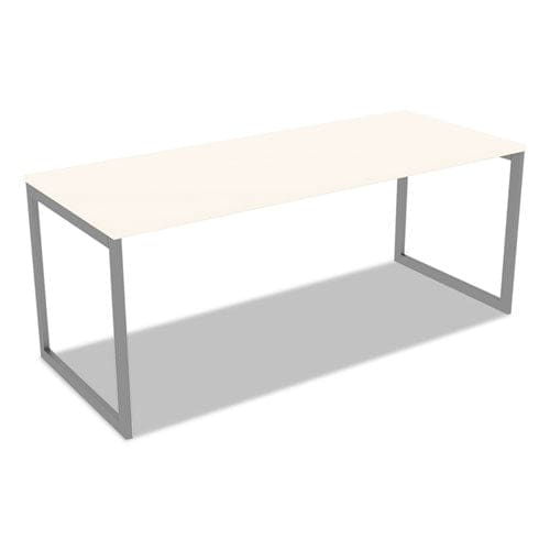 Alera Alera Open Office Desk Series Adjustable O-leg Desk Base 47.25 To 70.78w X 29.5d X 28.5h Silver - Furniture - Alera®