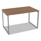 Alera Alera Open Office Desk Series Adjustable O-leg Desk Base 47.25 To 70.78w X 29.5d X 28.5h Silver - Furniture - Alera®