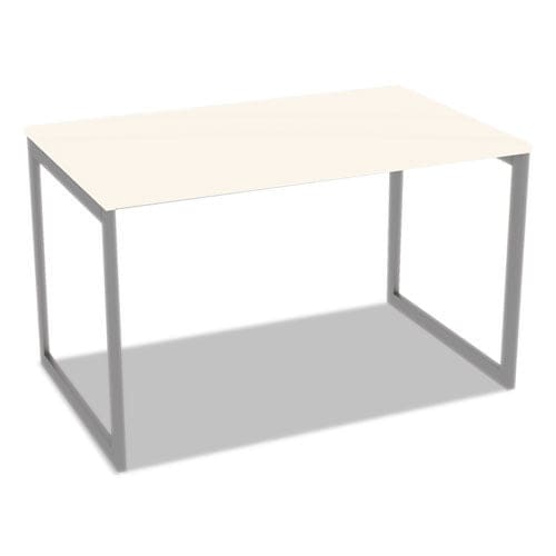 Alera Alera Open Office Desk Series Adjustable O-leg Desk Base 47.25 To 70.78w X 29.5d X 28.5h Silver - Furniture - Alera®