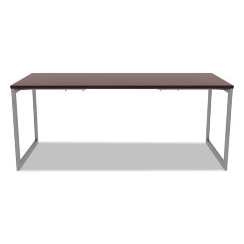 Alera Alera Open Office Desk Series Adjustable O-leg Desk Base 47.25 To 70.78w X 29.5d X 28.5h Silver - Furniture - Alera®