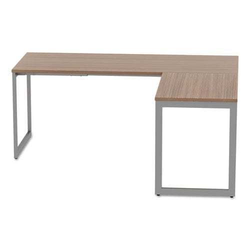 Alera Alera Open Office Series O-leg Return Base Fully Adjustable 36 To 70.78w X 23.38d X 28.5h Silver - Furniture - Alera®