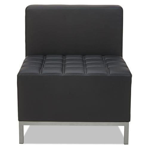 Alera Alera Qub Series Armless L Sectional 26.38w X 26.38d X 30.5h Black - Furniture - Alera®