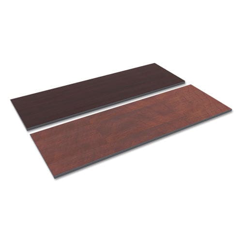 Alera Reversible Laminate Table Top Rectangular 71.5w X 23.63,medium Cherry/mahogany - Furniture - Alera®