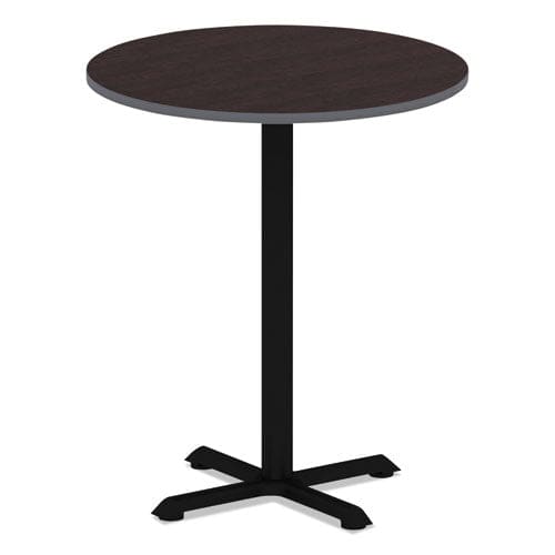 Alera Reversible Laminate Table Top Round 35.5 Diameter Espresso/walnut - Furniture - Alera®