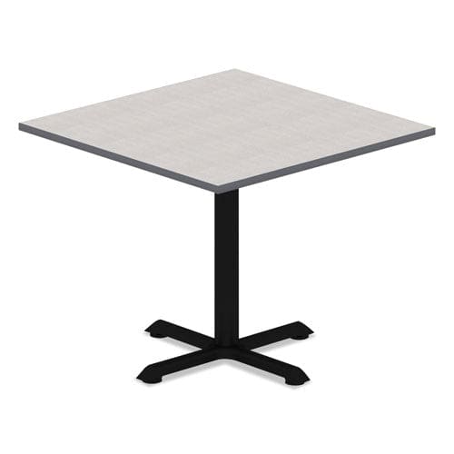 Alera Reversible Laminate Table Top Square 35.38w X 35.38d White/gray - Furniture - Alera®