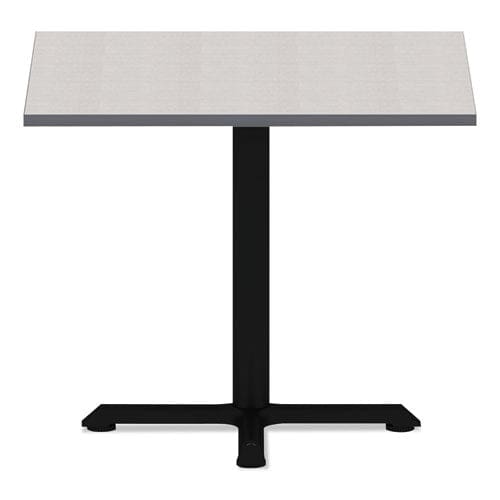 Alera Reversible Laminate Table Top Square 35.38w X 35.38d White/gray - Furniture - Alera®