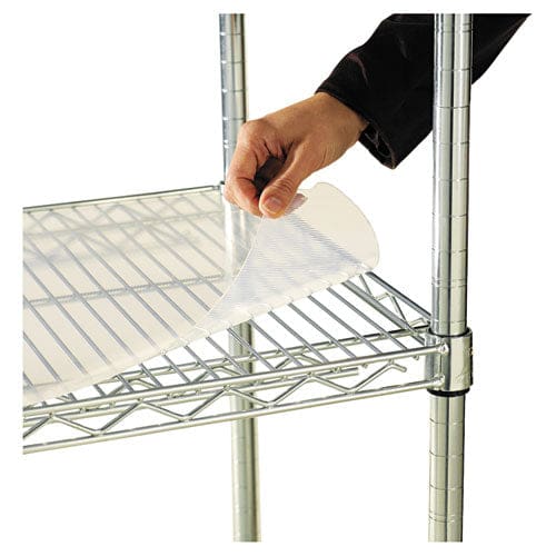 Alera Shelf Liners For Wire Shelving Clear Plastic 36w X 24d 4/pack - Furniture - Alera®