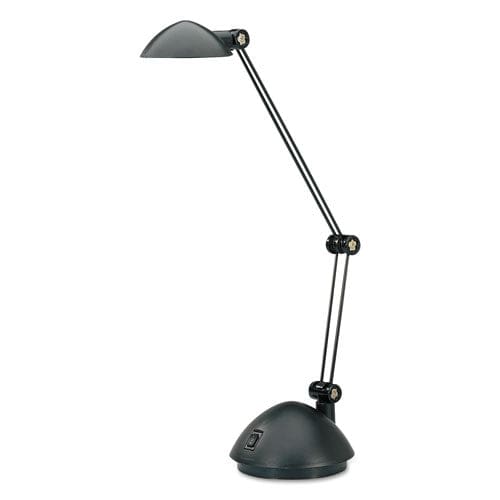 Alera Twin-arm Task Led Lamp With Usb Port 11.88w X 5.13d X 18.5h Black - School Supplies - Alera®