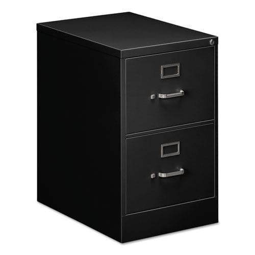 Alera Two-drawer Economy Vertical File 2 Legal-size File Drawers Black 18 X 25 X 28.38 - Furniture - Alera®