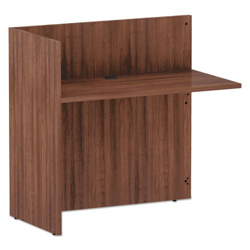 Alera Alera Valencia Reversible Reception Return 44.13w X 23.63d X 41.5h Mahogany - Furniture - Alera®