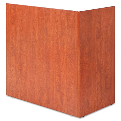 Alera Alera Valencia Reversible Reception Return 44.13w X 23.63d X 41.5h Medium Cherry - Furniture - Alera®