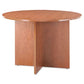 Alera Alera Valencia Round Conference Table With Legs 42 Diameter X 29.5h Modern Walnut - Furniture - Alera®