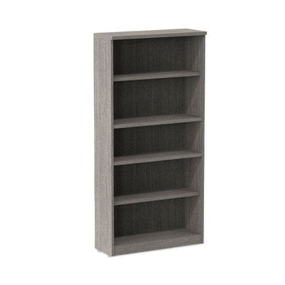 Alera Alera Valencia Series Bookcase Five-shelf 31.75w X 14d X 64.75h Gray - Furniture - Alera®