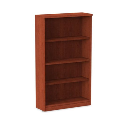 Alera Alera Valencia Series Bookcase Four-shelf 31.75w X 14d X 54.88h Medium Cherry - Furniture - Alera®