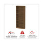 Alera Alera Valencia Series Bookcase Six-shelf 31.75w X 14d X 80.25h Modern Walnut - Furniture - Alera®