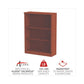 Alera Alera Valencia Series Bookcase Three-shelf 31.75w X 14d X 39.38h Med Cherry - Furniture - Alera®