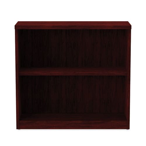 Alera Alera Valencia Series Bookcase Two-shelf 31.75w X 14d X 29.5h Mahogany - Furniture - Alera®