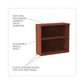 Alera Alera Valencia Series Bookcase Two-shelf 31.75w X 14d X 29.5h Med Cherry - Furniture - Alera®