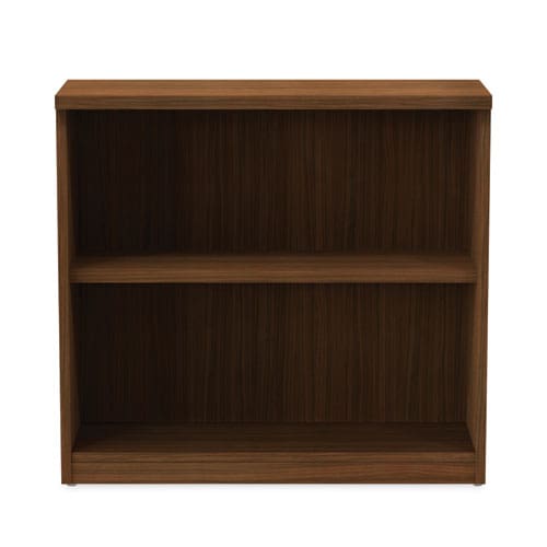 Alera Alera Valencia Series Bookcase,two-shelf 31.75w X 14d X 29.5h Modern Walnut - Furniture - Alera®