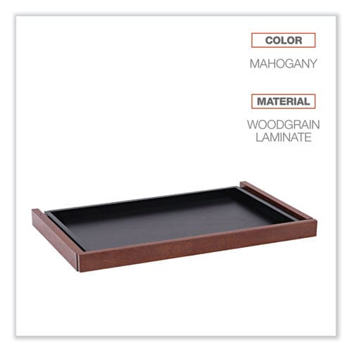 Alera Alera Valencia Series Center Drawer Laminate 24.5w X 15d X 2h Medium Cherry - Furniture - Alera®