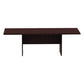 Alera Alera Valencia Series Conference Table Rectangular 94.5w X 41.38d X 29.5h Mahogany - Furniture - Alera®