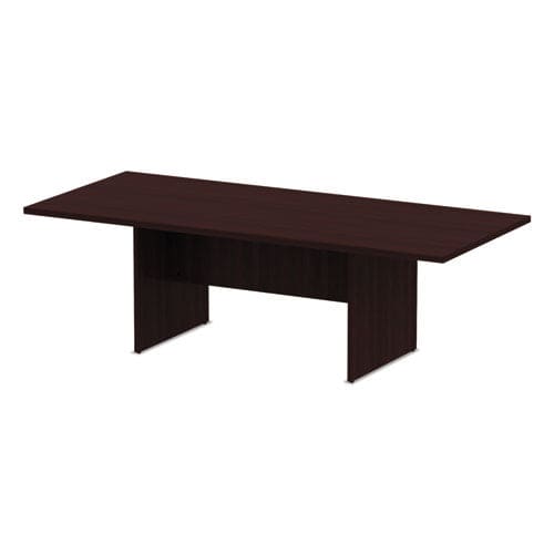 Alera Alera Valencia Series Conference Table Rectangular 94.5w X 41.38d X 29.5h Mahogany - Furniture - Alera®