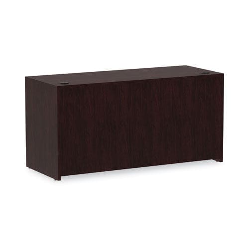 Alera Alera Valencia Series Credenza Shell 59.13w X 23.63d X 29.5h Mahogany - Furniture - Alera®