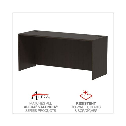 Alera Alera Valencia Series Credenza Shells 65w X 23.6d X 29.5h Espresso - Furniture - Alera®