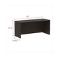 Alera Alera Valencia Series Credenza Shells 65w X 23.6d X 29.5h Espresso - Furniture - Alera®