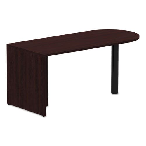 Alera Alera Valencia Series D-top Desk 65 X 29.53 X 29.53 Mahogany - Furniture - Alera®