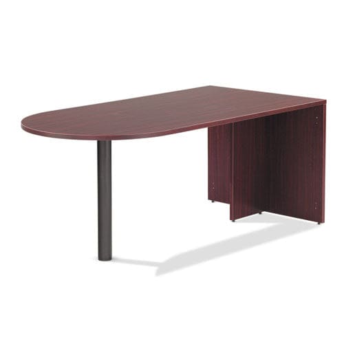 Alera Alera Valencia Series D-top Desk 71 X 35.5 X 29.63 Mahogany - Furniture - Alera®