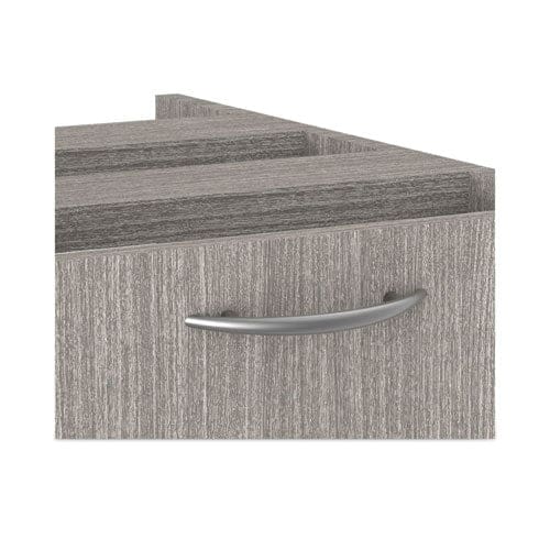 Alera Alera Valencia Series Full Pedestal File Left Or Right 2 Legal/letter-size File Drawers Gray 15.63 X 20.5 X 28.5 - Furniture - Alera®