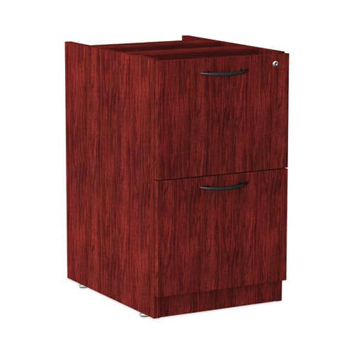 Alera Alera Valencia Series Full Pedestal File Left Or Right 2 Legal/letter-size File Drawers Mahogany 15.63 X 20.5 X 28.5 - Furniture -