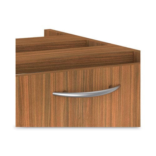 Alera Alera Valencia Series Hanging Pedestal File Left/right 2-drawer: Box/file Legal/letter Modern Walnut,15.63 X 20.5 X 19.25 - Furniture