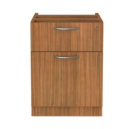 Alera Alera Valencia Series Hanging Pedestal File Left/right 2-drawer: Box/file Legal/letter Modern Walnut,15.63 X 20.5 X 19.25 - Furniture